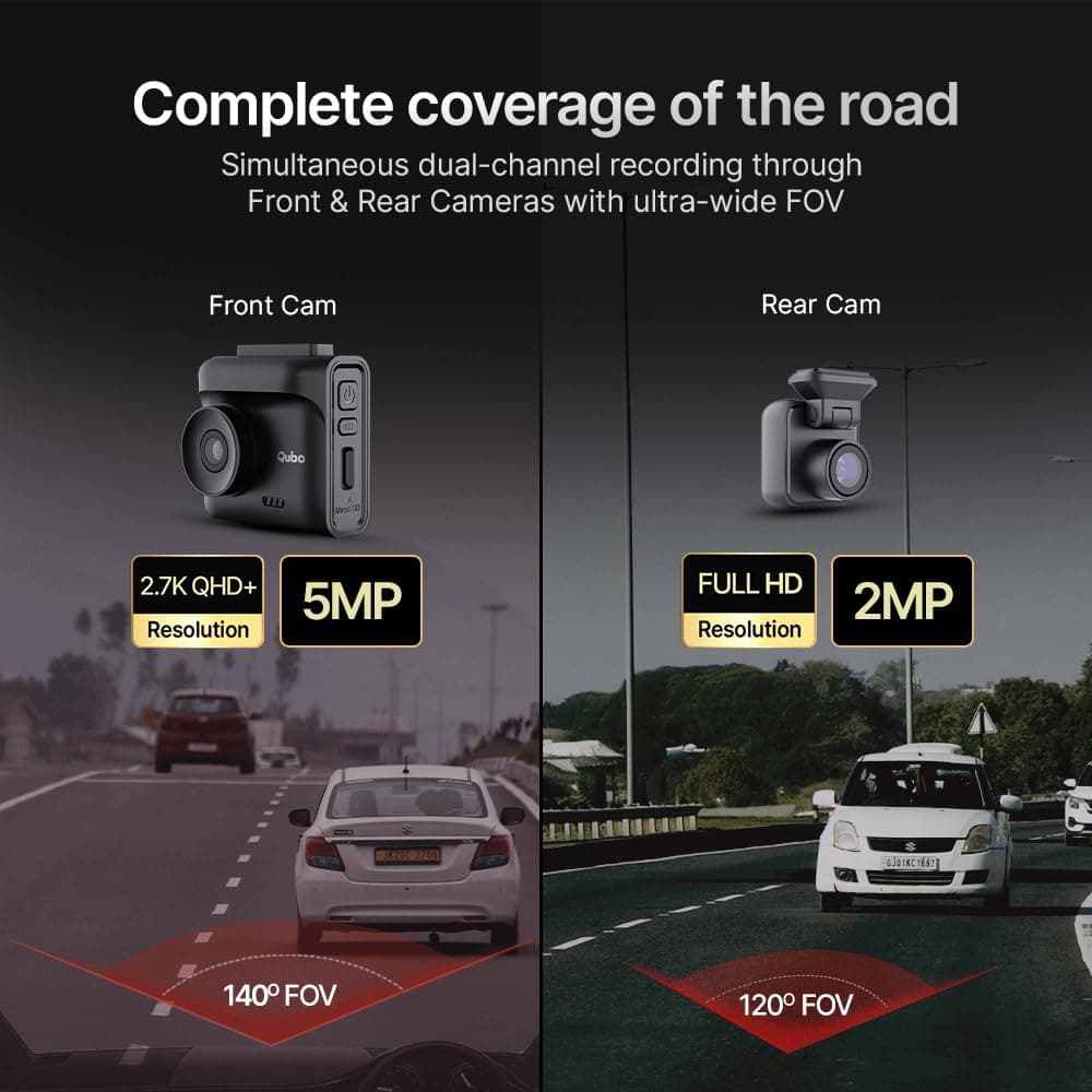 Qubo Car Dashcam 3